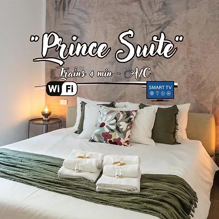 - Trains 4 Min - Ac - Super Wifi Apartamento